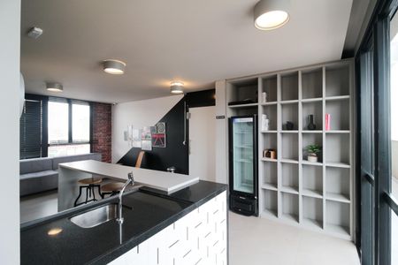 Studio para alugar com 21m², 1 quarto e sem vaga Studio para alugar com 21m², 1 quarto e sem vagaEspaço gourmet