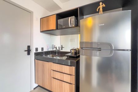 Studio para alugar com 21m², 1 quarto e sem vaga Studio para alugar com 21m², 1 quarto e sem vagaCozinha