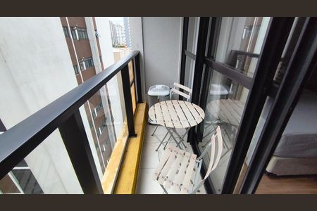 Studio para alugar com 22m², 1 quarto e sem vagaVaranda