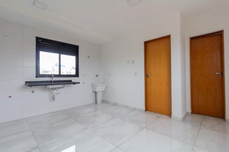 Sala, Cozinha e área de serviço de apartamento para alugar com 1 quarto, 33m² em Penha de França, São Paulo