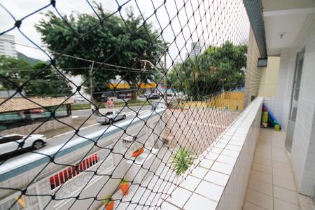 Varanda de apartamento para alugar com 2 quartos, 70m² em Canto do Forte, Praia Grande