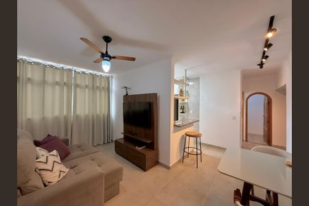 Sala  de apartamento para alugar com 3 quartos, 80m² em Santo Amaro, São Paulo