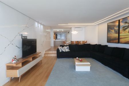 Sala de apartamento para alugar com 4 quartos, 200m² em Itapema, Guarujá