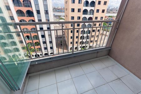 Varanda da Sala de apartamento para alugar com 2 quartos, 47m² em Vila Alóis, São Paulo
