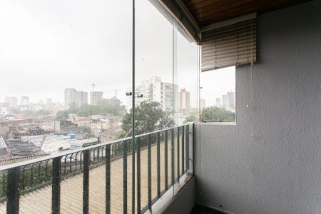 Varanda da Sala de apartamento à venda com 3 quartos, 66m² em Chácara Santo Antônio (zona Leste), São Paulo