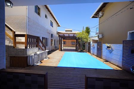 Sala - Vista de casa de condomínio para alugar com 3 quartos, 80m² em Barra da Lagoa, Florianópolis