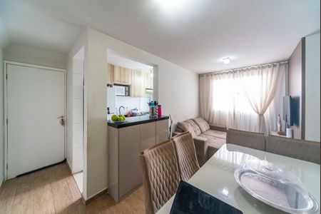 Sala de apartamento à venda com 3 quartos, 67m² em Parque Sao Vicente, Santo André