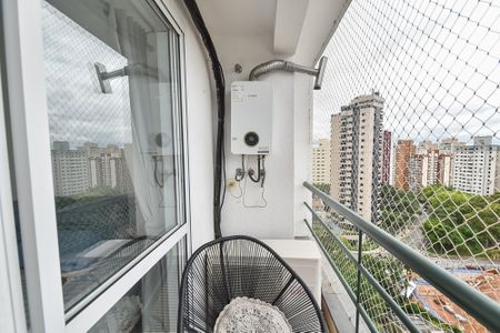 Apartamento à venda com 60m², 1 quarto e 2 vagas Apartamento à venda com 60m², 1 quarto e 2 vagasVaranda do quarto