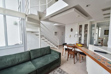 Sala de apartamento à venda com 1 quarto, 60m² em Vila Mariana, São Paulo