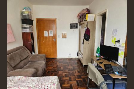 Sala de kitnet/studio à venda com 1 quarto, 24m² em Centro Histórico, Porto Alegre