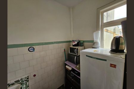 Cozinha de kitnet/studio à venda com 1 quarto, 24m² em Centro Histórico, Porto Alegre