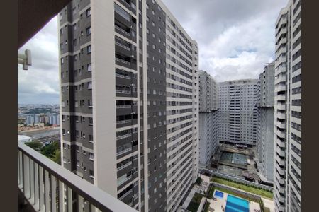 Varanda da Sala de apartamento para alugar com 2 quartos, 42m² em Vila Vermelha, São Paulo