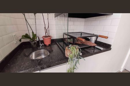 Varanda Sala de apartamento à venda com 2 quartos, 64m² em Continental, Osasco