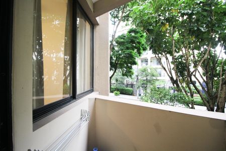 Varanda de apartamento para alugar com 1 quarto, 39m² em Indianópolis, São Paulo