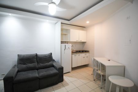 Sala de apartamento para alugar com 1 quarto, 39m² em Indianópolis, São Paulo