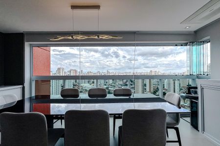 Varanda da Sala de apartamento à venda com 2 quartos, 92m² em Vila Regente Feijó, São Paulo