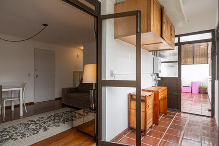 Varanda da Sala de apartamento para alugar com 1 quarto, 75m² em Consolação, São Paulo