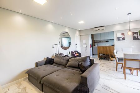 Sala  de apartamento à venda com 2 quartos, 84m² em Tamboré, Santana de Parnaíba