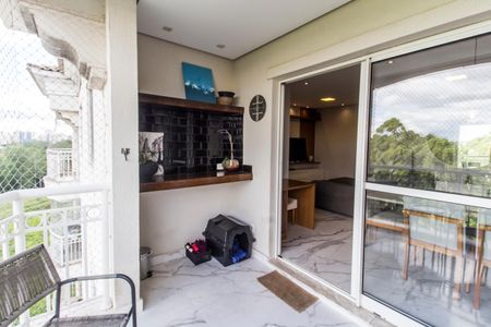 Varanda de apartamento à venda com 2 quartos, 84m² em Tamboré, Santana de Parnaíba