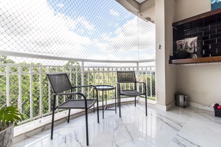 Varanda de apartamento à venda com 2 quartos, 84m² em Tamboré, Santana de Parnaíba