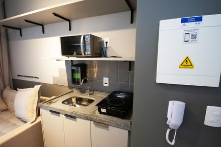 Studio à venda com 25m², 1 quarto e sem vaga Studio à venda com 25m², 1 quarto e sem vagacozinha