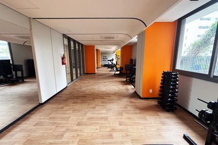 Studio à venda com 25m², 1 quarto e sem vaga Studio à venda com 25m², 1 quarto e sem vagaacademia