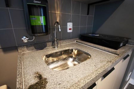 Studio à venda com 25m², 1 quarto e sem vaga Studio à venda com 25m², 1 quarto e sem vagacozinha