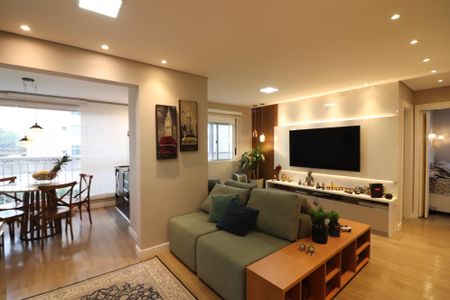 Sala  de apartamento à venda com 2 quartos, 74m² em Jardim Paramount, São Bernardo do Campo