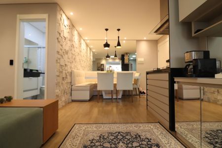 Apartamento à venda com 74m², 2 quartos e 2 vagasSala 