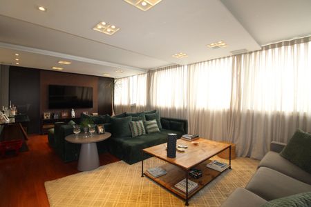 Sala de apartamento para alugar com 3 quartos, 146m² em Santa Cecilia, São Paulo