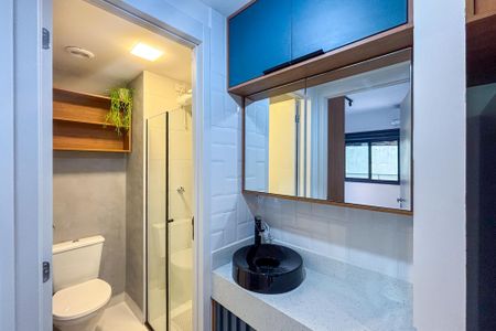 Studio à venda com 27m², 1 quarto e sem vagaBanheiro Social