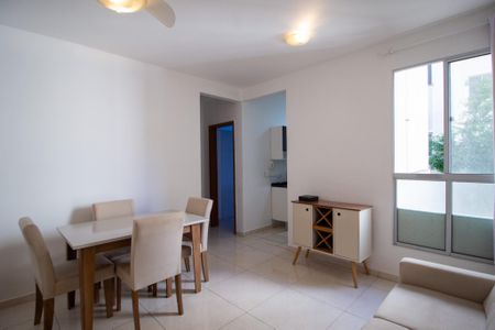 Sala de apartamento para alugar com 2 quartos, 50m² em Jardim do Paço, Sorocaba