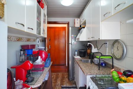 Cozinha  de apartamento à venda com 2 quartos, 52m² em Sarandi, Porto Alegre