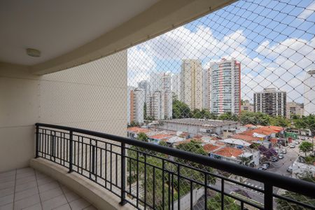 Varanda da Sala de apartamento para alugar com 4 quartos, 92m² em Vila Sofia, São Paulo