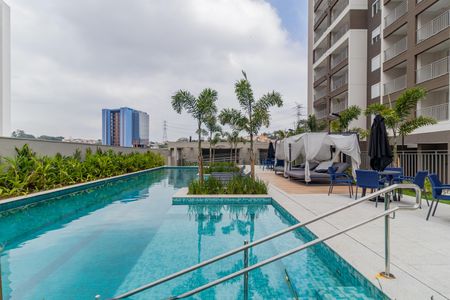 Área comum - Piscina de apartamento para alugar com 1 quarto, 38m² em Vila Andrade, São Paulo