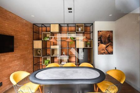 Studio para alugar com 38m², 1 quarto e 1 vaga Studio para alugar com 38m², 1 quarto e 1 vagaSalão de jogos