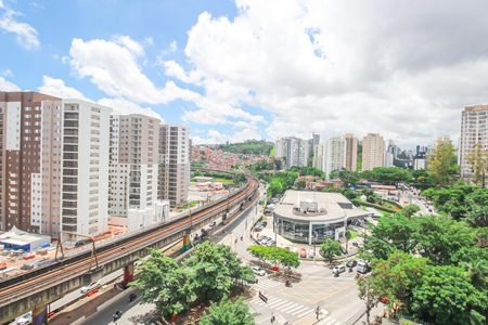 Vista da Varanda da Sala de kitnet/studio para alugar com 1 quarto, 38m² em Vila Andrade, São Paulo