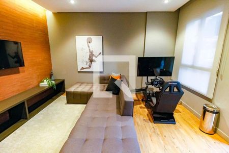 Studio para alugar com 38m², 1 quarto e 1 vaga Studio para alugar com 38m², 1 quarto e 1 vagaSalão de jogos