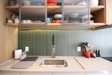 Cozinha de apartamento à venda com 2 quartos, 90m² em Indianópolis, São Paulo