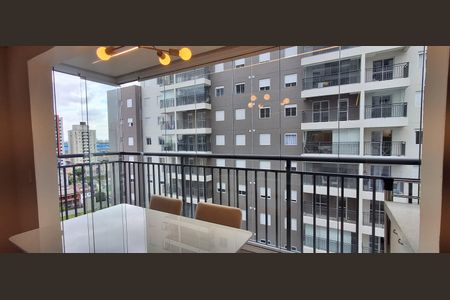 Varanda  de apartamento à venda com 2 quartos, 58m² em Vila Mussolini, São Bernardo do Campo