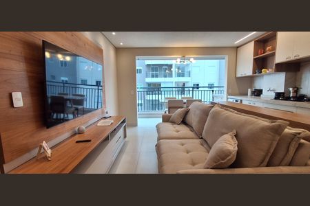 Sala  de apartamento à venda com 2 quartos, 58m² em Vila Mussolini, São Bernardo do Campo