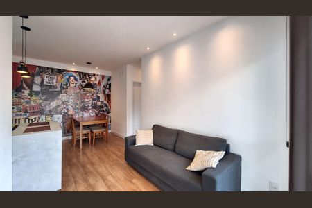 Sala de apartamento à venda com 2 quartos, 72m² em Vila Romana, São Paulo