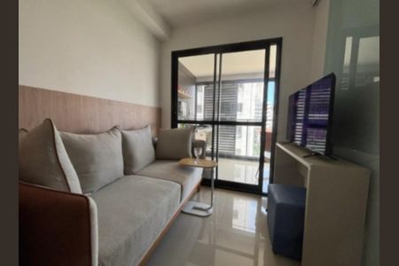 Sala  de apartamento para alugar com 1 quarto, 32m² em Graça, Salvador