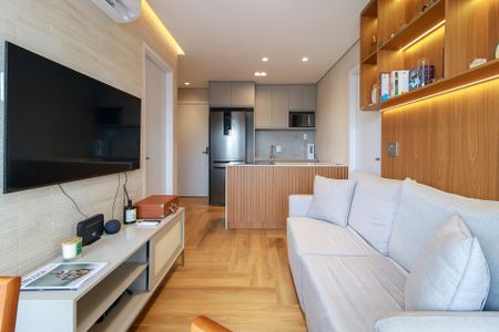 Apartamento para alugar com 47m², 2 quartos e sem vagaSala