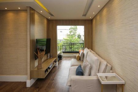 Sala de apartamento à venda com 2 quartos, 59m² em Parque Independencia, São Paulo