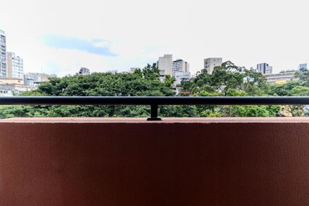 Varanda de kitnet/studio para alugar com 1 quarto, 24m² em Vila Buarque, São Paulo
