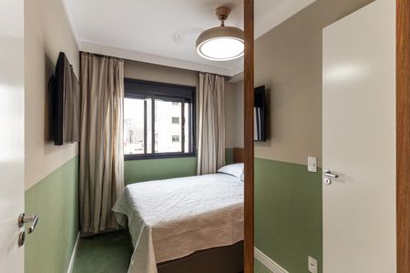 Quarto de apartamento para alugar com 1 quarto, 27m² em Vila Buarque, São Paulo