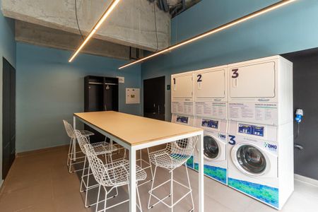 Apartamento para alugar com 27m², 1 quarto e sem vagaLavanderia