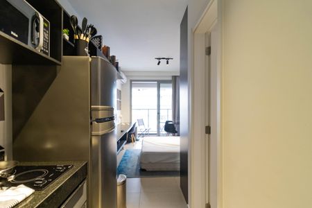 Studio para alugar com 25m², 1 quarto e sem vaga Studio para alugar com 25m², 1 quarto e sem vagaCozinha