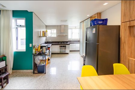 Sala de apartamento à venda com 3 quartos, 88m² em Cruzeiro, Belo Horizonte